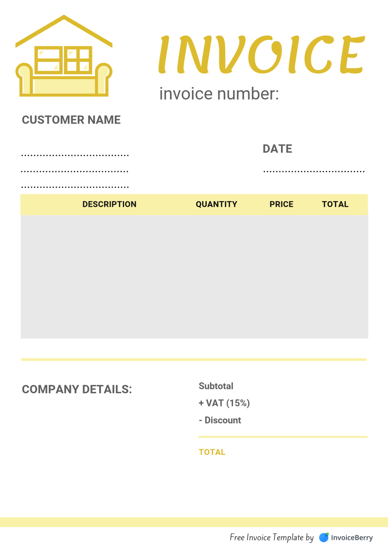 word 2007 invoice template