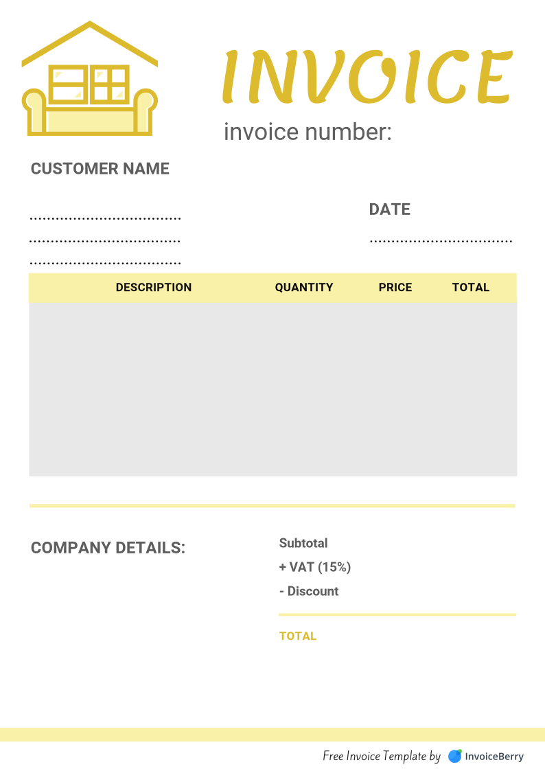 Free Invoice Templates Download All Formats And Industries InvoiceBerry